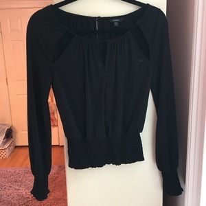 GUESS cutout long sleeve